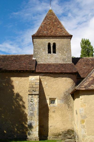 vue générale du clocher, façade sud