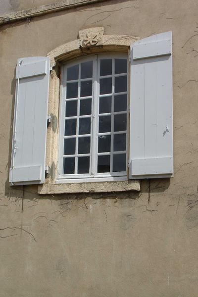 détail d'une ouverture, façade sud