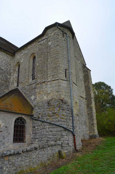 vue générale du bras du transept sud