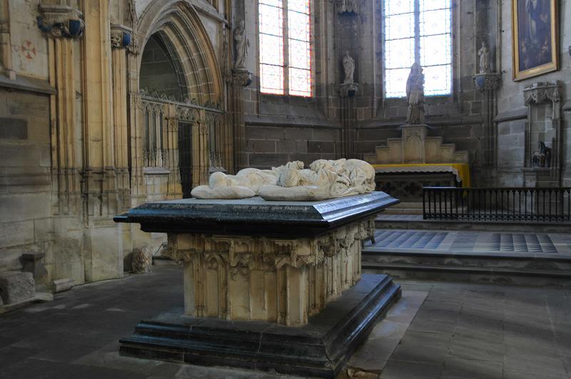 tombeau de Charles Ier, duc de Bourbon et d'Agnès de Bourgogne, chapelle Neuve, vue générale