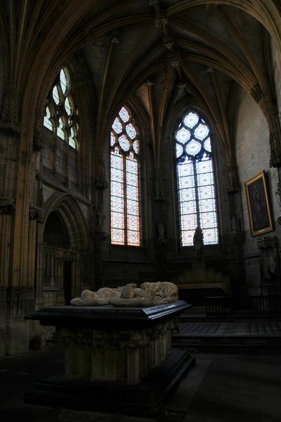 tombeau de Charles Ier, duc de Bourbon et d'Agnès de Bourgogne, chapelle Neuve, vue générale