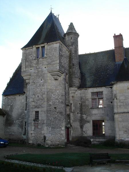 tour d'escalier, façade Nord, vue générale