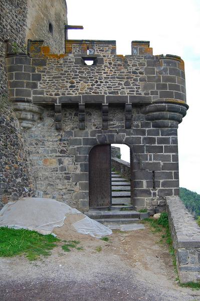 porte fortifiée d'accès Est, vue générale