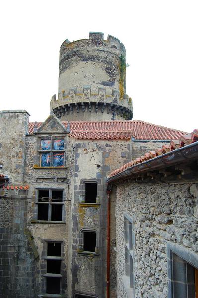 donjon Sud-Ouest, vue partielle