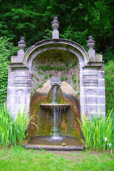 jardins Sud, fontaine, vue générale