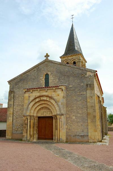 façade occidentale, vue générale