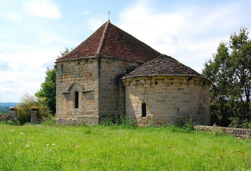 vue générale du chevet