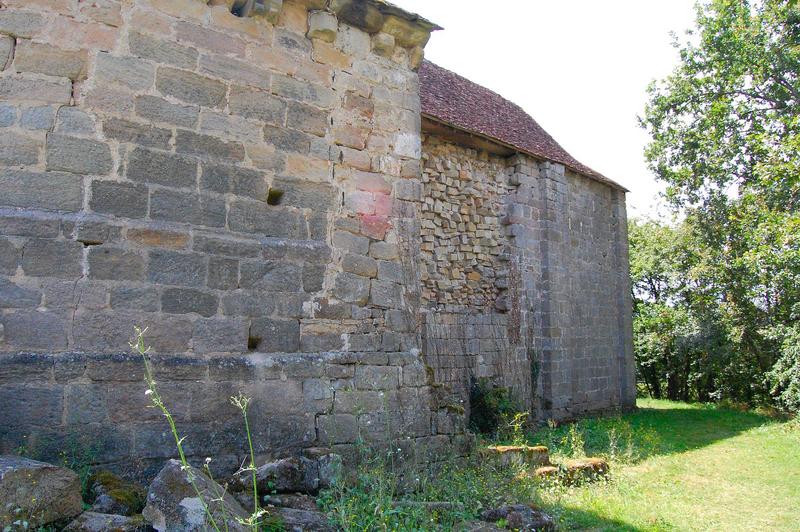 façade Nord, vue partielle