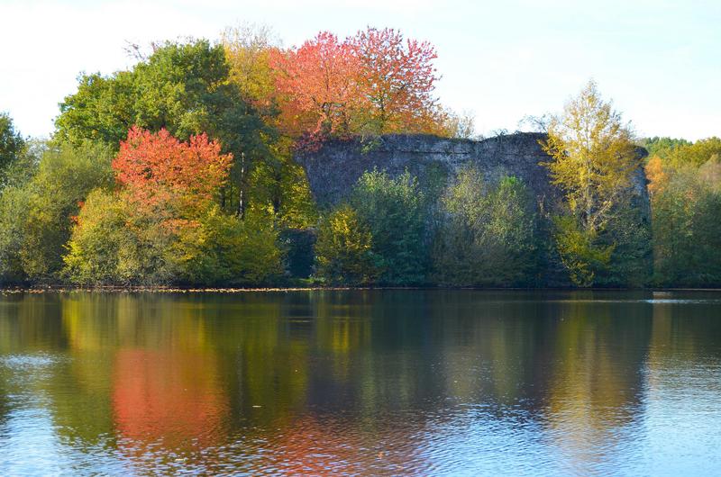 vue générale du château dans son environnement