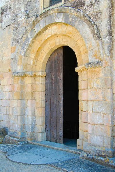 porche d'entrée occidental, vue générale