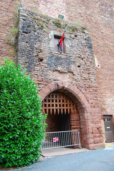 porche d'accès, façade Ouest, vue générale