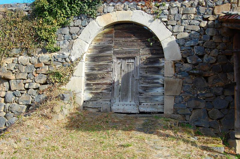 porche d'accès Ouest, vue générale