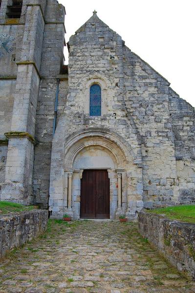 façade occidentale, vue partielle