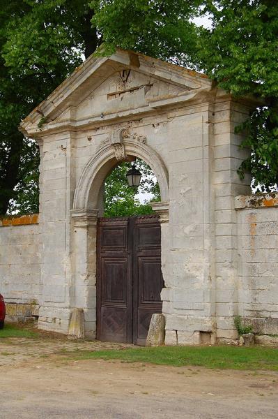 porche d'accès Sud, vue générale