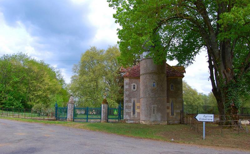 pavillon du gardien, vue partielle