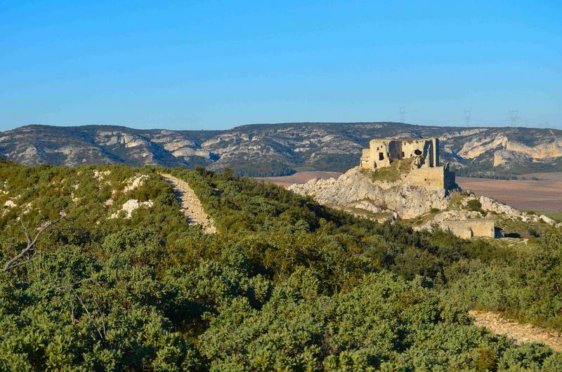 vue générale du château dans son environnement