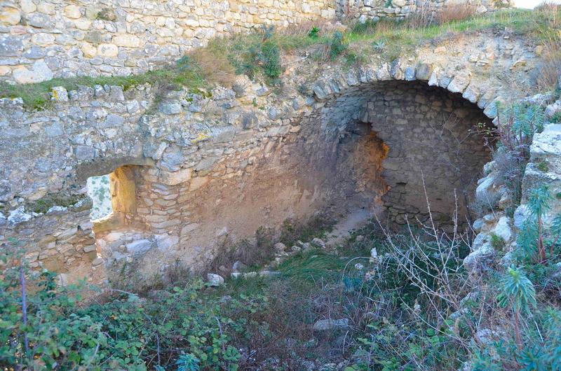 vue partielle des ruines