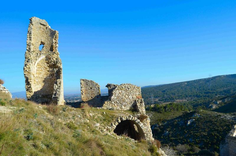 vue partielle des ruines