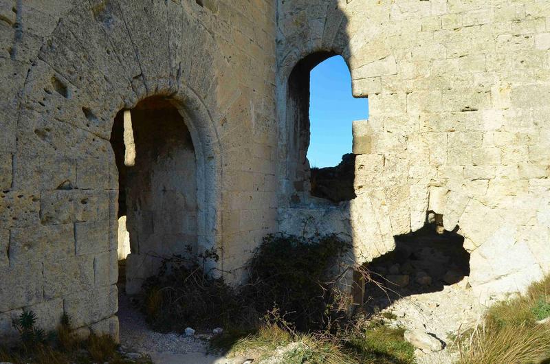 vue partielle des ruines