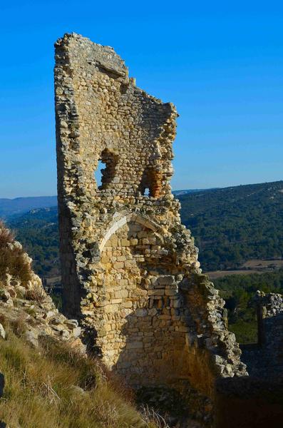 vue partielle des ruines