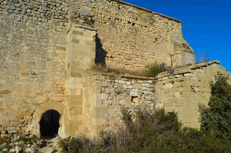 façade Sud, vue partielle