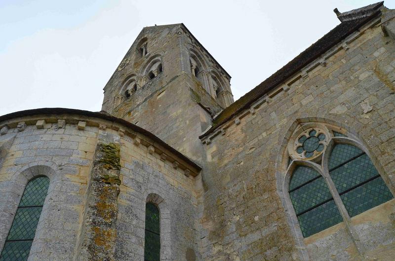 vue partielle du chevet et du transept Sud