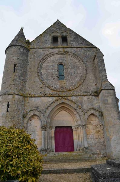 façade occidentale, vue générale