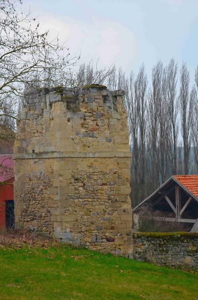 ancienne tour d'enceinte, vue générale