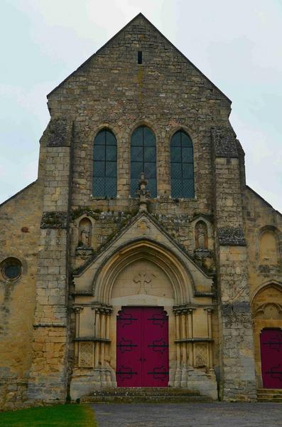 façade occidentale, vue générale