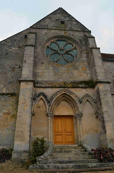 façade occidentale, vue générale