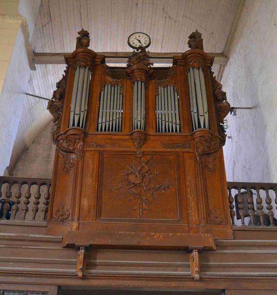 orgue de tribune : buffet d'orgue, vue générale