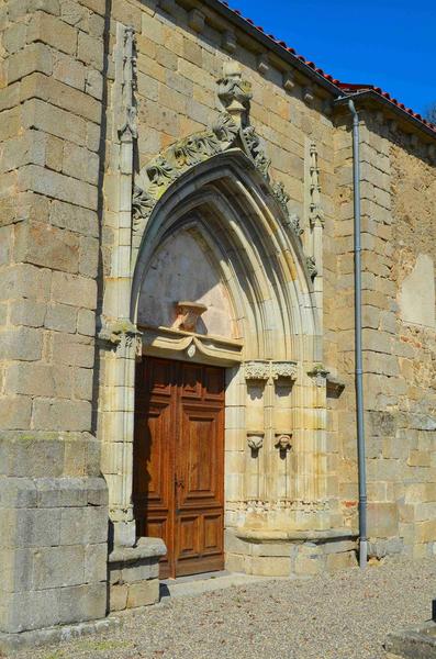 porche d'accès Sud, vue générale