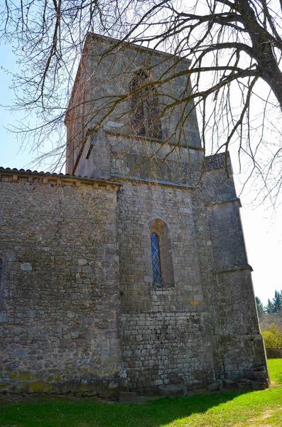 vue générale du clocher, façade Nord