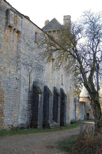 façade nord, vue partielle