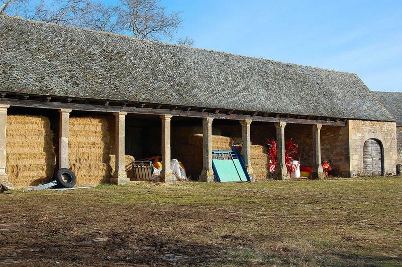 grange, façade ouest, vue générale