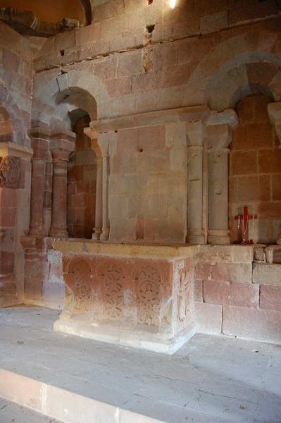 autel, chapelle haute, vue générale