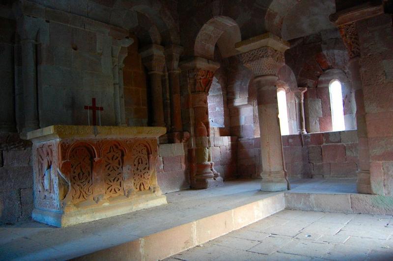 autel, chapelle haute, vue générale