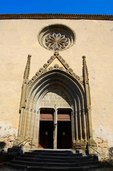 porche d'accès occidental de l'église