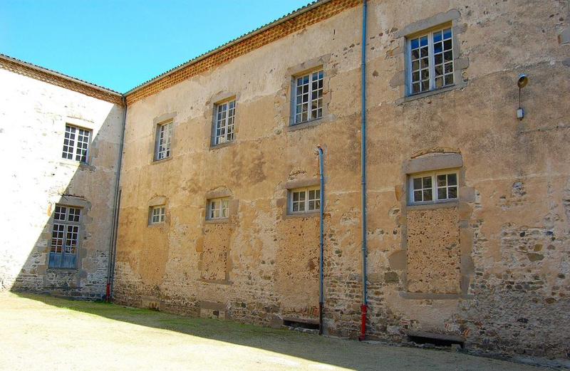 façade nord, aile sud, vue partielle