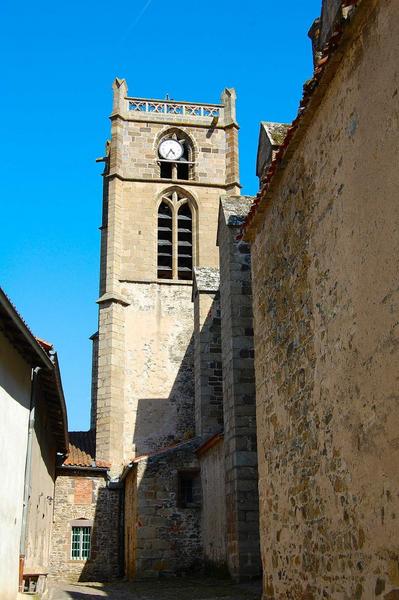 vue générale du clocher, façade ouest