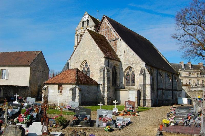 vue générale du chevet