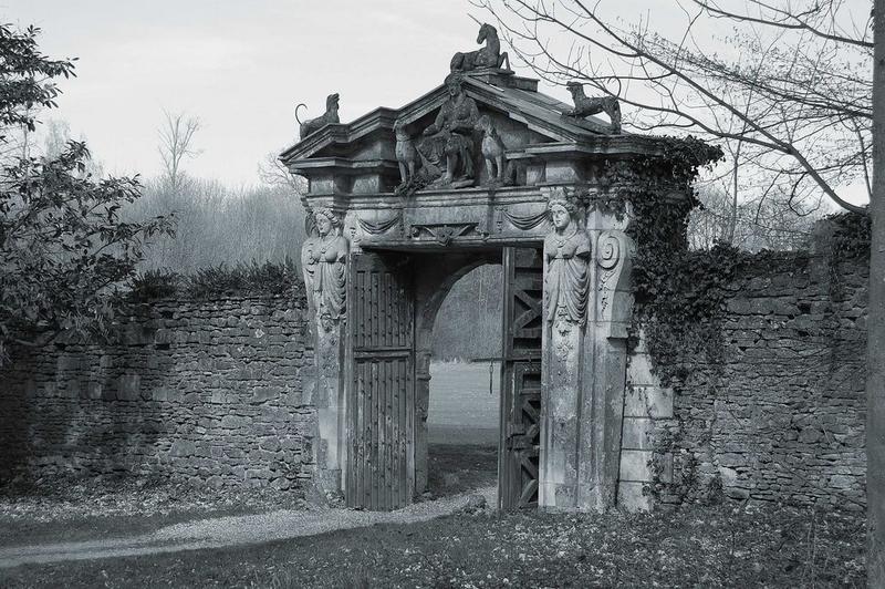 porte dite « rouge », vue générale