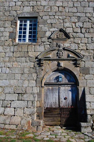 porche d'accès sud, vue générale