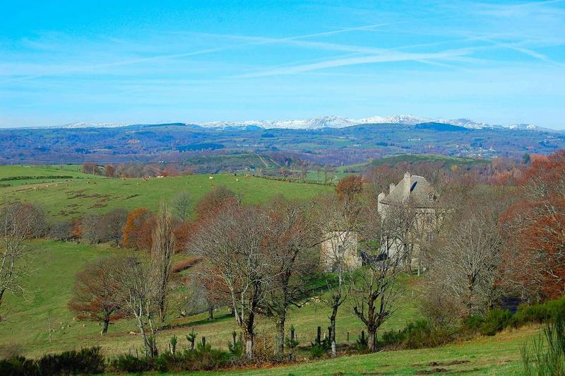 vue générale du château dans son environnement