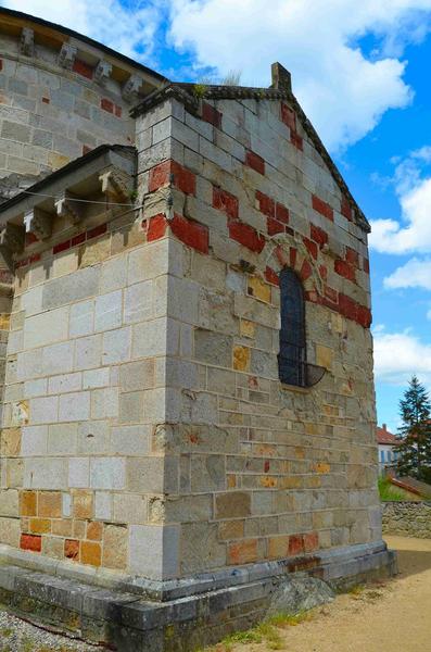 vue partielle du chevet, chapelle axiale