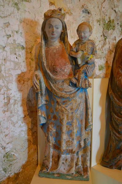 statue (statuette) : Vierge de l'immaculée conception, vue générale - © Ministère de la Culture (France), Médiathèque du patrimoine et de la photographie, diffusion GrandPalaisRmn Photo