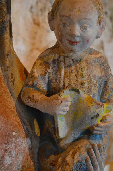 statue (statuette) : Vierge de l'immaculée conception, détail de l'enfant - © Ministère de la Culture (France), Médiathèque du patrimoine et de la photographie, diffusion GrandPalaisRmn Photo