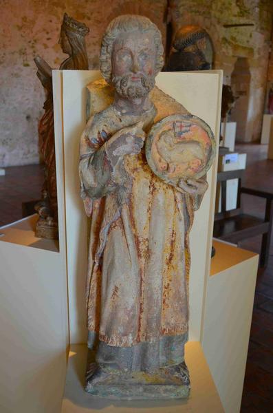 statue (statuette) : saint Jean-Baptiste, vue générale