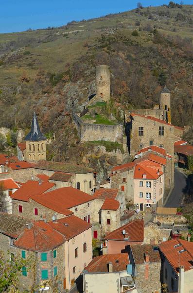 vue générale du château dans son environnement