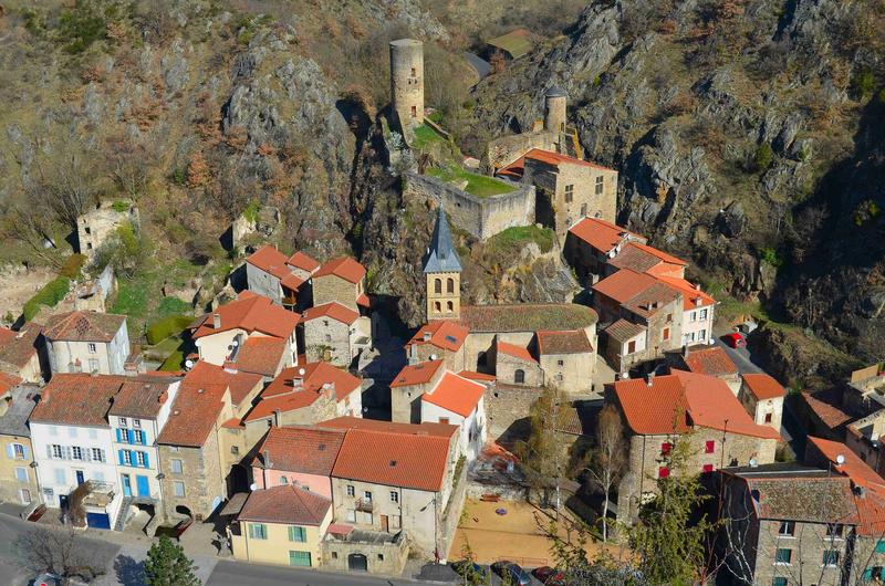 vue générale du château dans son environnement